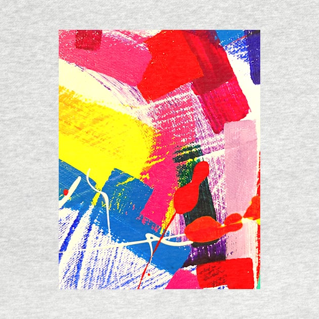 Vibrant Modern Abstract original design - My Original Art by MikeMargolisArt